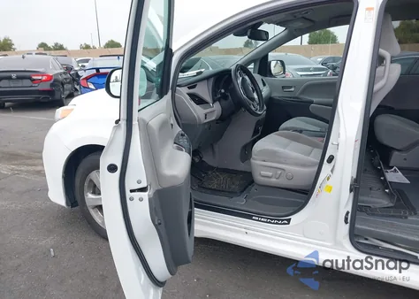 2019 Toyota Sienna Le 8 Passenger из США, поврежденный, VIN 5TDKZ3DC4KS002127